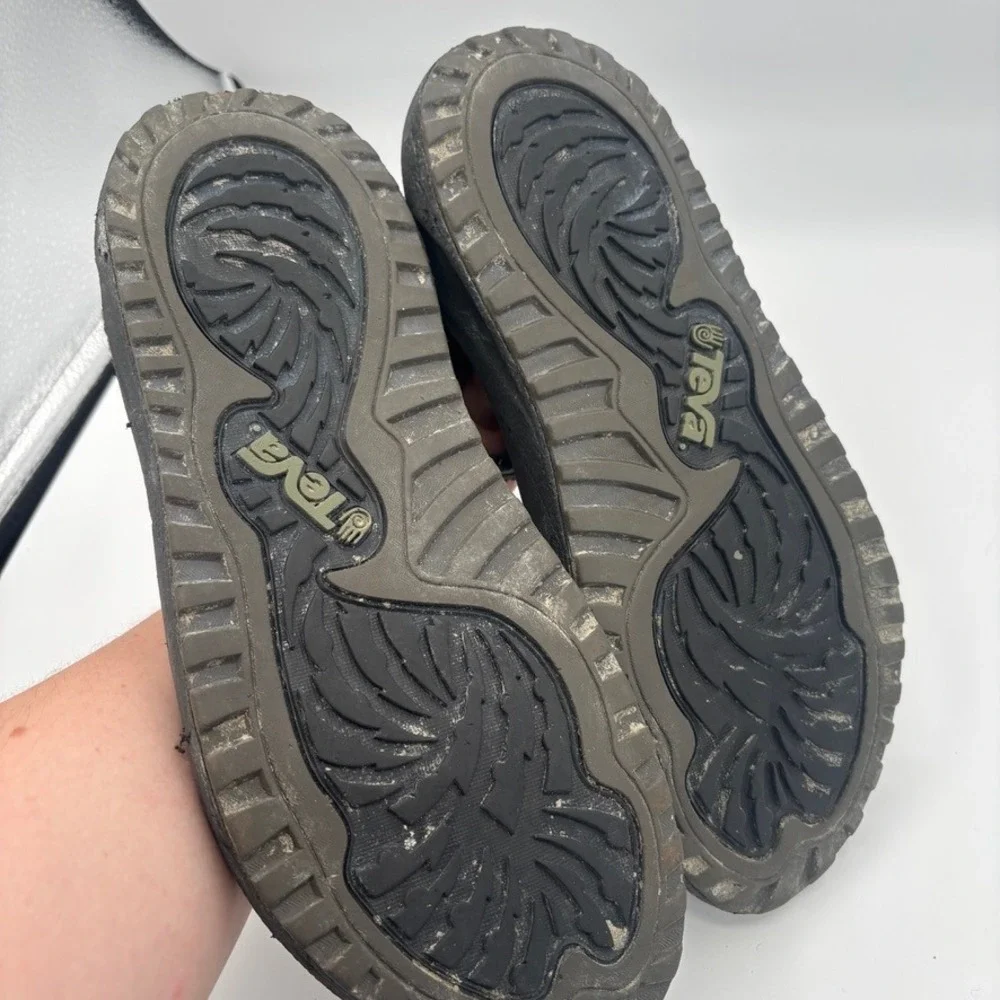 Teva Sandals Men Sz 10 Black Geometric Pattern Hiking Gorpcore